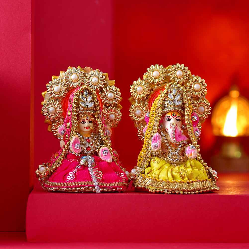 Sacred Lakshmi  N  Ganesha Duo