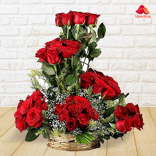 Constant Fervency Valentines Day Rose Assortment