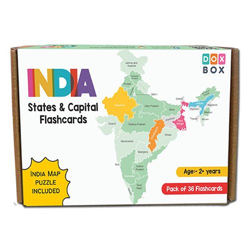 Learn India  States and Union Territories Cards